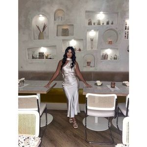 Fortunate One champagne Italia dress